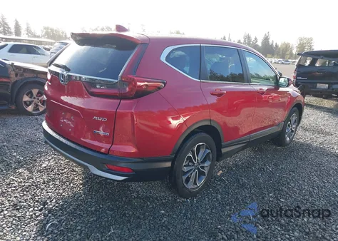 2022 Honda Cr-V Hybrid Ex-L z USA, uszkodzony, nr VIN 5J6RT6H80NL043507